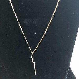 Stella and Dot Lightning Bolt Necklace